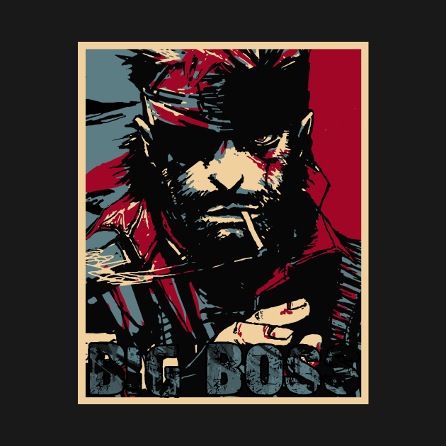 Metal Gear Solid Big Boss by Kaniart