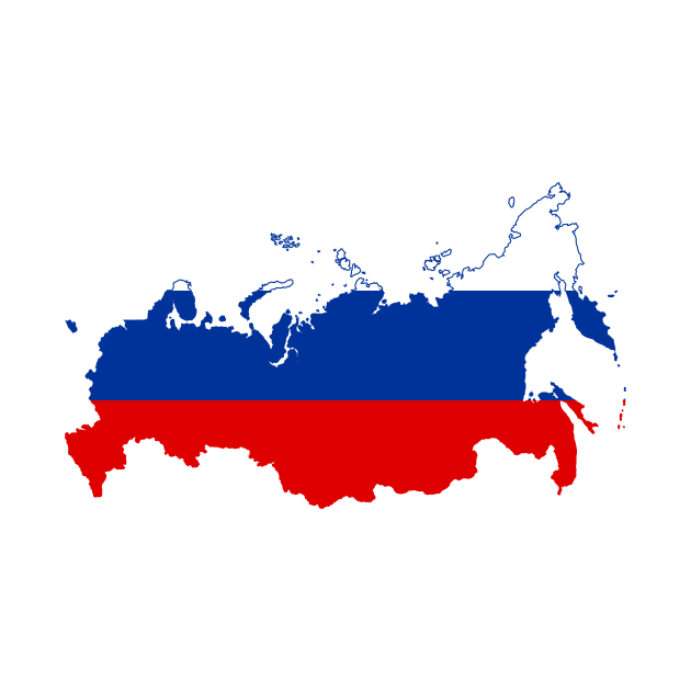 Map of Russia by GoshaDron