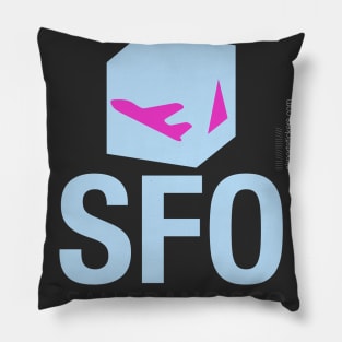 San Francisco FAN black vers Pillow