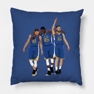 Steph Curry x Draymond Green x Klay Thompson Pillow