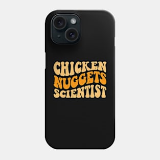 Chicken Nuggets Scientist T Shirt For Women Men T-Shirt Phone Case