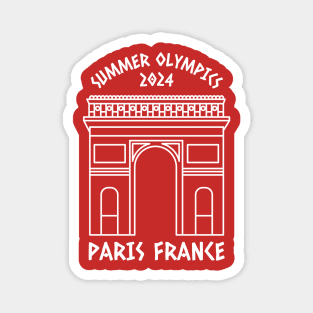 2024 SUMMER OLYMPICS PARIS FRANCE Magnet