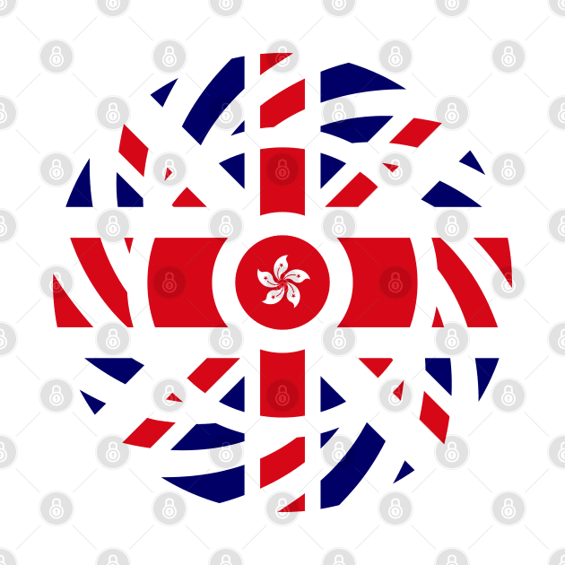 British Hong Konger Multinational Patriot Flag Series by Village Values