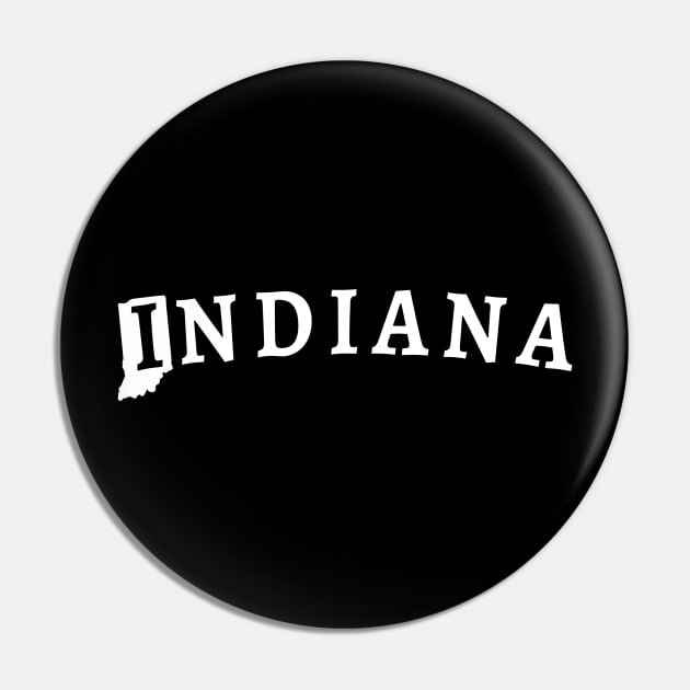 Indiana State Pin by Downtown Rose