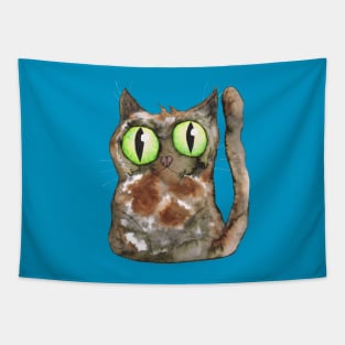 Tortoiseshell cat Tapestry