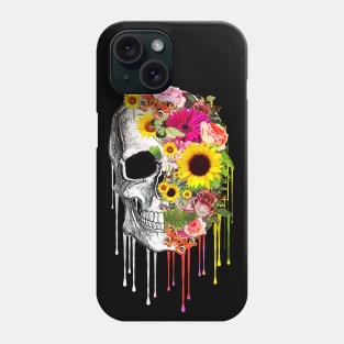 Floral Skull 20 Phone Case