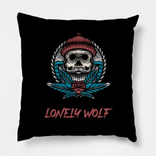 Retro Skull Sailor Pillow