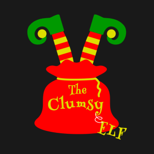 The Clumsy Elf Family Matching Christmas 2020 Gift  T-Shirt