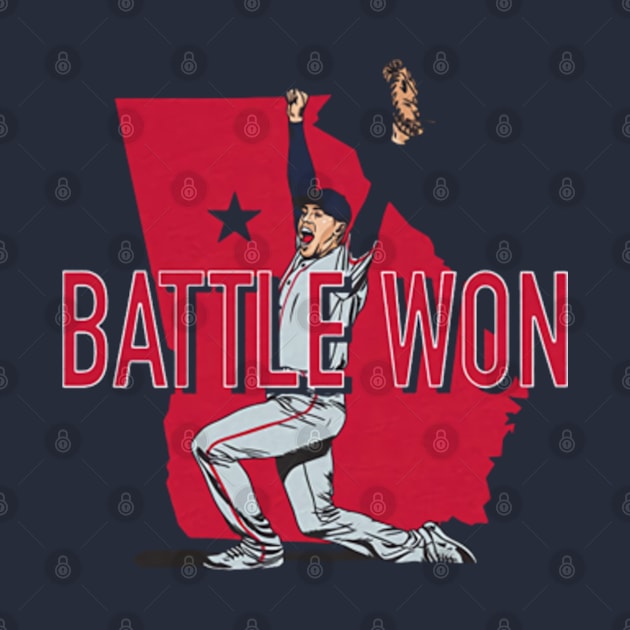 Freddie Freeman Battle Won by KraemerShop