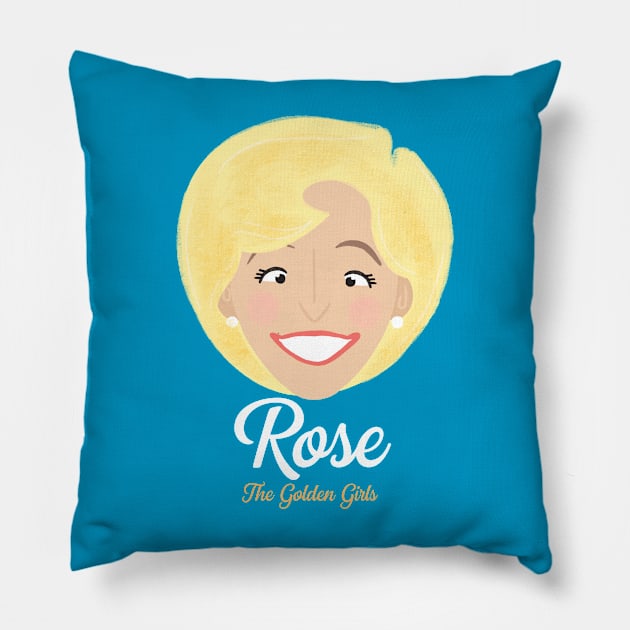 Rose Nylund Pillow by ChrisPaulFarias