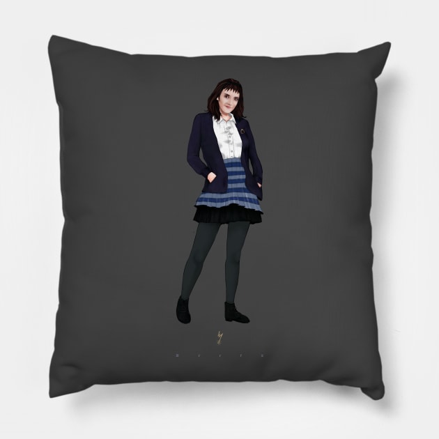 ☽ - Lydia Deetz - LOH Pillow by imbeta