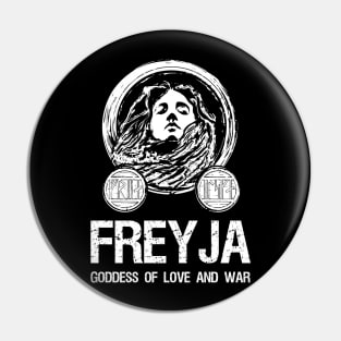 Freyja Goddess Of Love And War Pin