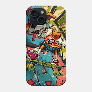 Skateboard Punk Rock Dog Phone Case