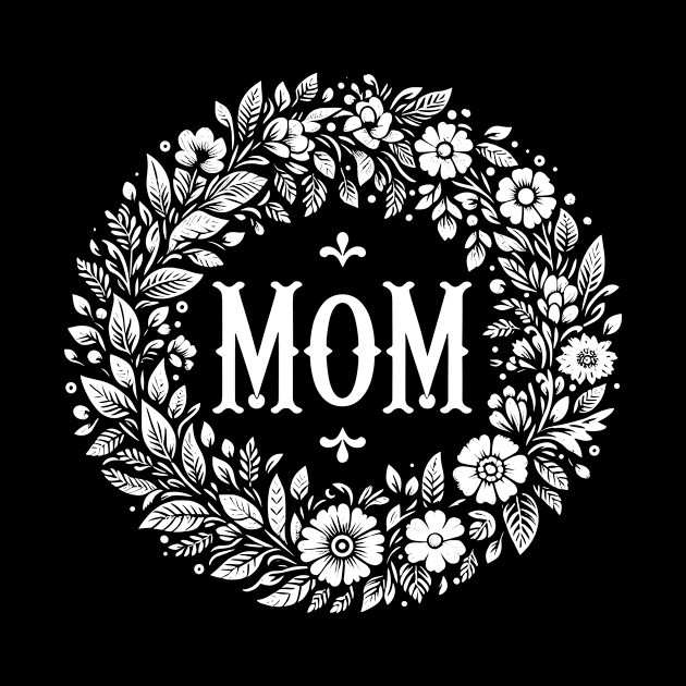 Elegant Vintage-Inspired Mom by Teeport