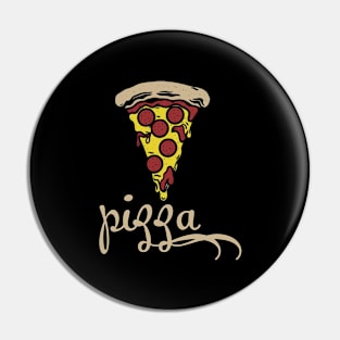 Pizza Party Graphic Pin