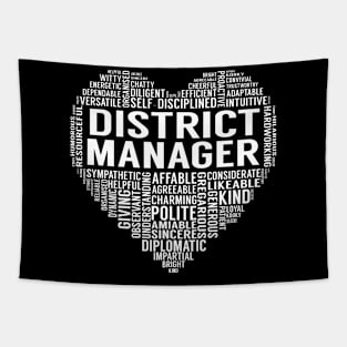 District Manager Heart Tapestry