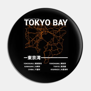 Urban Tokyo Bay Design Pin