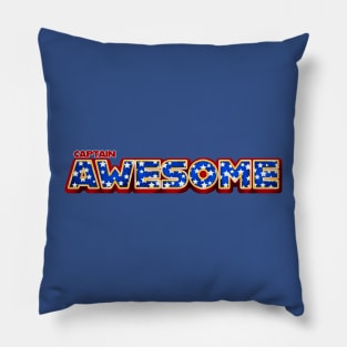 Captain Awesome Pillow