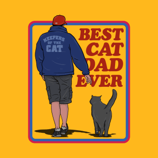 BEST CAT DAD EVER T-Shirt