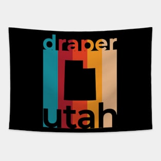 Draper Utah Retro Tapestry