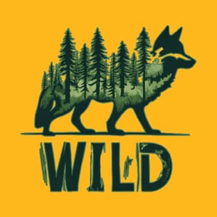 Wolf wild animal T-Shirt