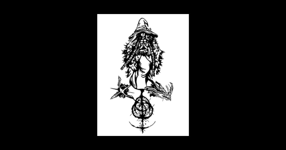 Elden Ring tattoo design Eldenring Sticker TeePublic