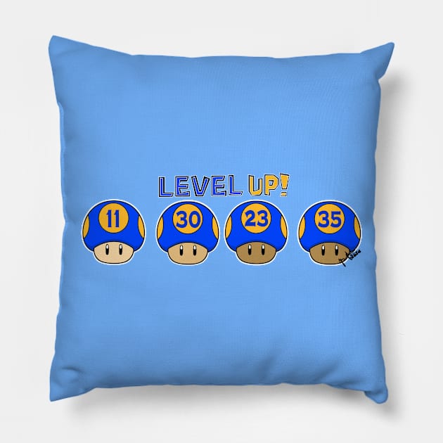Level UP! Pillow by 0307Graphics