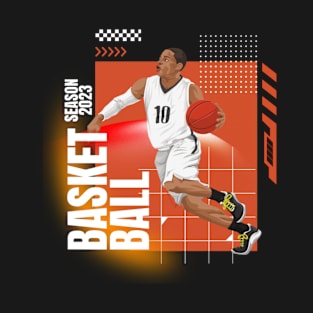 Basketball Is My Happy Place|basketball is my life style |basketball lover T-Shirt