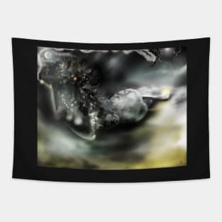 Dark Matter [Digital Fantasy Figure Illustration] Tapestry