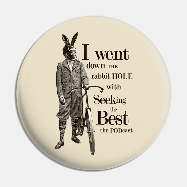 Rabbit Hole Pin by seekingthebest