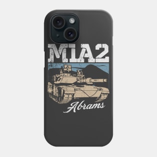 M1A2 Abrams - American Desert Storm Tank Phone Case