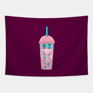 Strawberry Smoothie Tapestry