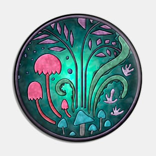 Otherworldly Flora Pin