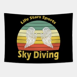 Sport Skydiving Tapestry