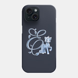 Monogram E Custom Unicorn Phone Case