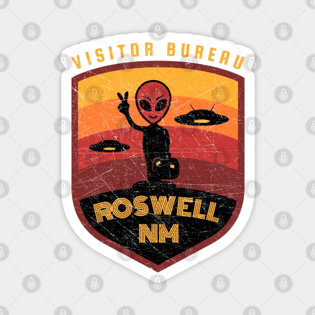 Roswell Visitor Bureau Magnet by NeuLivery