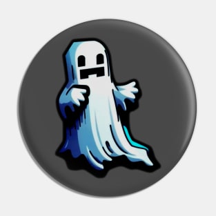 Awkward Ghost Pin