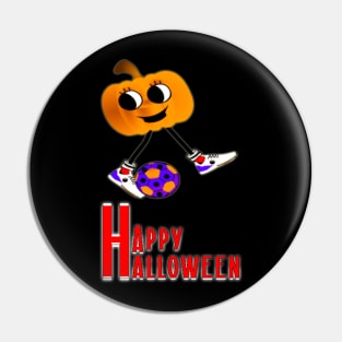 Halloween Pumpkin Kick Pin