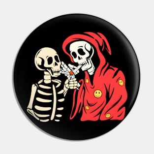 WEEDING WITH MY REAPER Pin