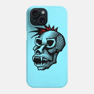 Skull Monkey Design Phone Case