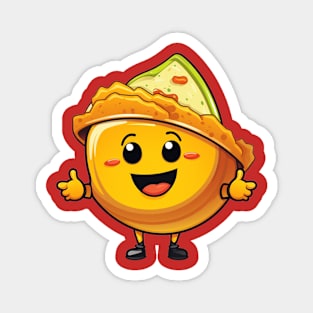 kawaii Taco cehees T-Shirt cute potatofood funny Magnet