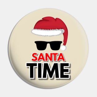 Santa Time Pin