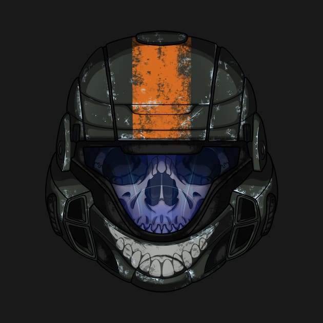 Space Soldier Skull by Mr_Moon