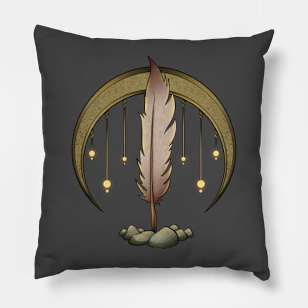 Feather Dreams Pillow by IJ