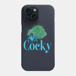 Cocky Peacock Phone Case