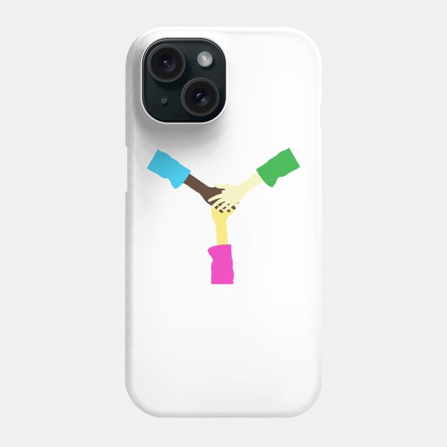 teamwork Phone Case by RandyArt