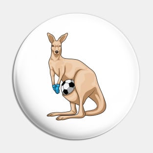 Kangaroo Goalkeeper Soccer Pin