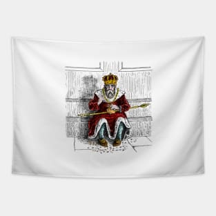 King Canute Can Nut Tapestry