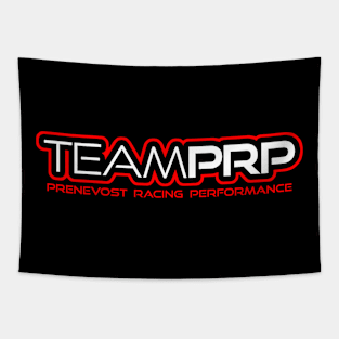 Team PRP Black White Red Logo Tapestry