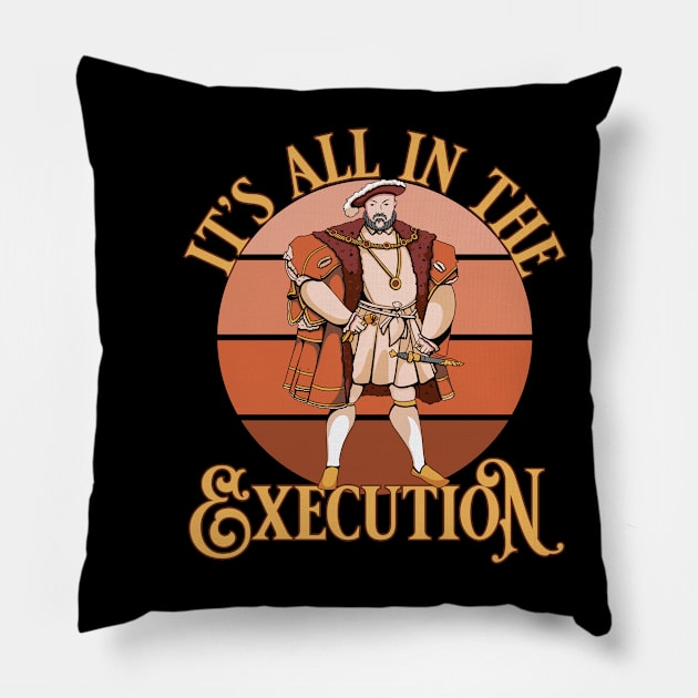 Henry the VIII Pillow by Emmi Fox Designs